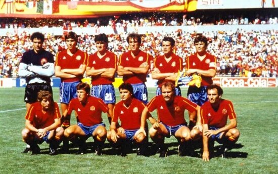 Испания - Дания 1986 год
