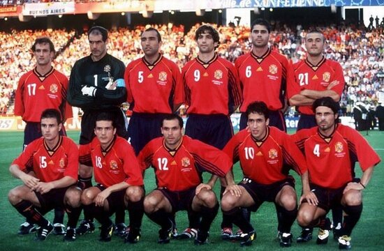 Испания - Парагвай 1998 год
