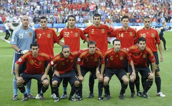 Испания - Греция 2008 год