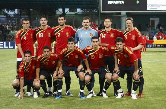 Испания - Азербайджан 2009 год