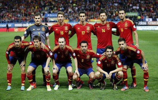 Испания - Франция 2012 год
