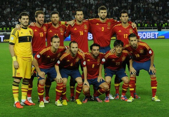 Испания - Грузия 2012 год
