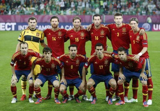 Испания - Ирландия 2012 год