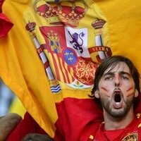 Болельщики сборной Испании по футболу