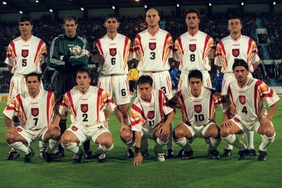 Испания - Словакия 1997 год