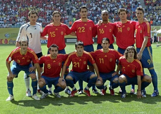 Испания - Украина 2006 год