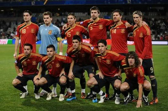 Сборная испании по футболу состав 2009