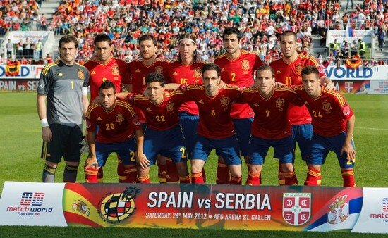 Испания - Сербия 2012 год
